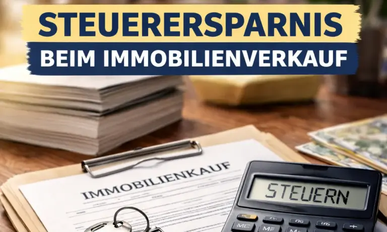 Immobilienverkauf und Steuern